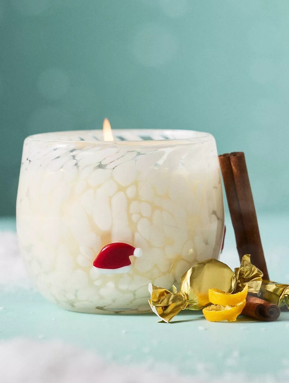 ❣️🪷NWT Anthropologie Festive Icon Gourmand Caramel Spice Wonderland Candle